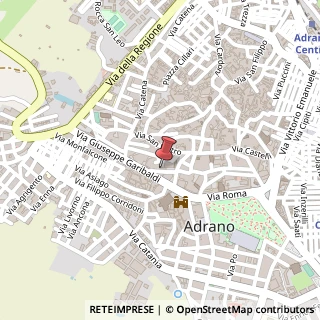 Mappa Piazza Mercato, 3, 95031 Adrano, Catania (Sicilia)