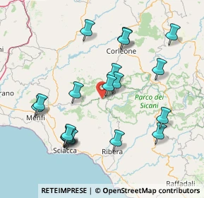 Mappa 90030 Giuliana PA, Italia (18.10211)