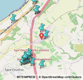 Mappa Località Zona Industriale, 89843 Sant'Onofrio VV, Italia (1.364)