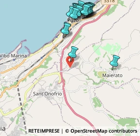 Mappa Località Zona Industriale, 89843 Sant'Onofrio VV, Italia (2.7845)