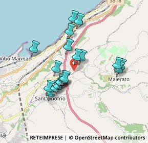 Mappa Località Zona Industriale, 89843 Sant'Onofrio VV, Italia (1.726)