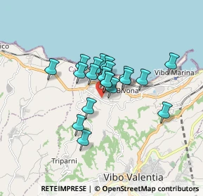 Mappa Via Roma snc, 89900 Vibo Valentia VV, Italia (1.2505)