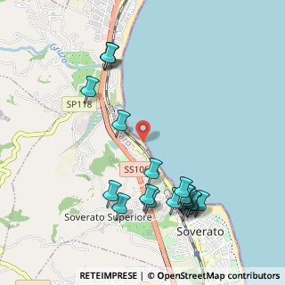 Mappa LOC. SAN, 88068 Soverato CZ, Italia (1.269)