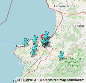 Mappa Via Provinciale per Briatico, 89900 Vibo Valentia VV, Italia (8.47)