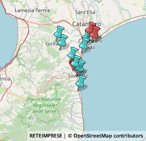 Mappa Via Cesare Beccaria, 88060 Montepaone CZ, Italia (9.93917)