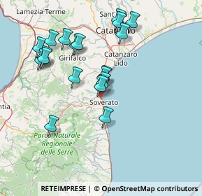 Mappa Via San Nicola, 88068 Soverato CZ, Italia (16.58895)