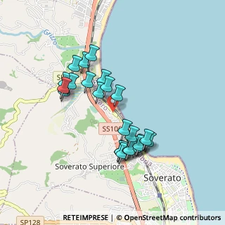 Mappa Via San Nicola, 88068 Soverato CZ, Italia (0.91667)