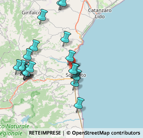 Mappa Via San Nicola, 88068 Soverato CZ, Italia (9.026)