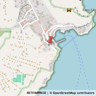 Mappa Via Vittorio Emanuele, 43, 90010 Ustica, Palermo (Sicilia)