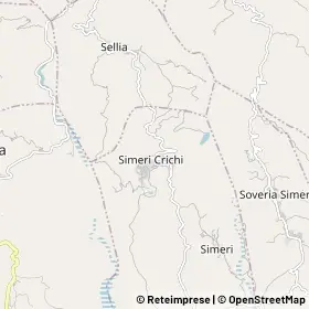 Mappa Simeri Crichi