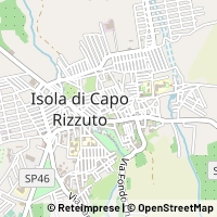 Kaart Isola di Capo Rizzuto