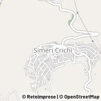 Mapa Simeri Crichi