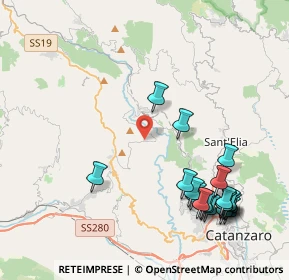 Mappa Località Soluri, 88056 Tiriolo CZ, Italia (5.485)