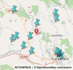Mappa Località Soluri, 88056 Tiriolo CZ, Italia (5.74857)