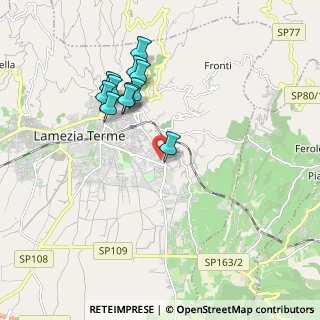 Mappa Via dei Glicini, 88046 Lamezia Terme CZ, Italia (1.95455)