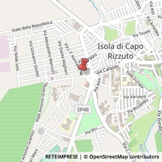 Mappa Viale Antonio Gramsci, 2, 88841 Isola di Capo Rizzuto KR, Italia, 88841 Isola di Capo Rizzuto, Crotone (Calabria)