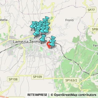Mappa Via Armando Scarpino PV, 88046 Lamezia Terme CZ, Italia (1.63)