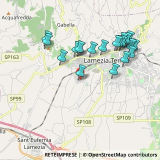 Mappa Via A. Canova, 88046 Lamezia Terme CZ, Italia (2.3605)