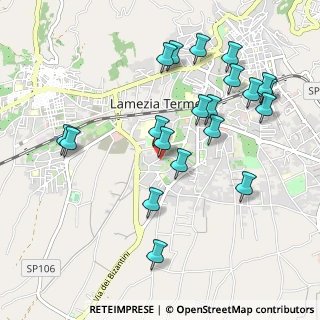 Mappa Via Saverio D'Ippolito, 88046 Lamezia Terme CZ, Italia (1.1655)