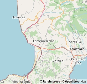 Mappa 88046 Lamezia Terme CZ, Italia (14.2695)