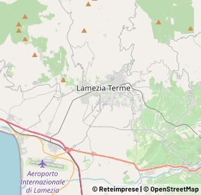 Mappa 88046 Lamezia Terme CZ, Italia (3.8365)