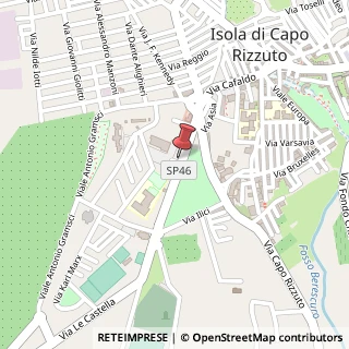 Mappa Via Le Castella, 21, 88841 Isola di Capo Rizzuto, Crotone (Calabria)