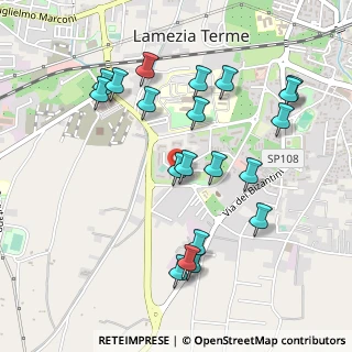 Mappa Via D'ippolito Saverio, 88046 Lamezia Terme CZ, Italia (0.567)