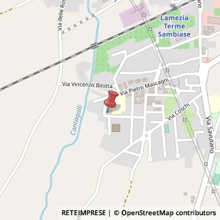Mappa Via Beato Angelico, 12, 88046 Lamezia Terme, Catanzaro (Calabria)