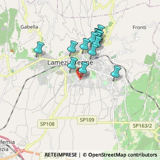 Mappa Via dei Sanniti, 88046 Lamezia Terme CZ, Italia (1.815)