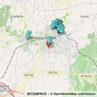 Mappa Via dei Latini, 88046 Lamezia Terme CZ, Italia (1.836)