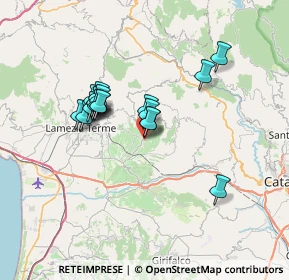 Mappa Via vittime di Nassirya, 88040 Pianopoli CZ, Italia (6.18556)