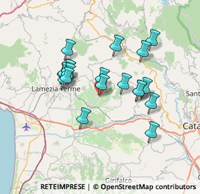 Mappa Via vittime di Nassirya, 88040 Pianopoli CZ, Italia (6.7555)
