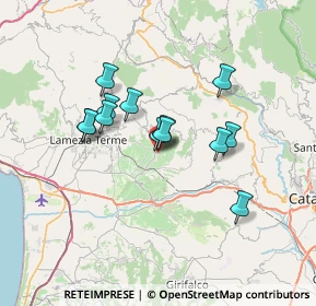 Mappa Via vittime di Nassirya, 88040 Pianopoli CZ, Italia (5.98077)