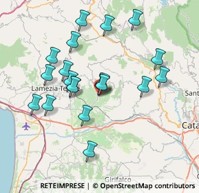 Mappa Via vittime di Nassirya, 88040 Pianopoli CZ, Italia (7.708)