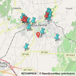 Mappa Via degli Svevi, 88046 Lamezia Terme CZ, Italia (2.439)