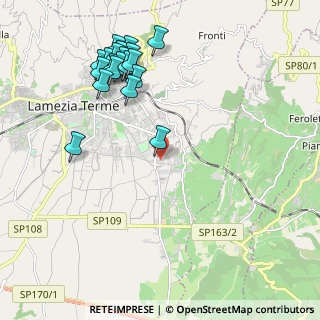 Mappa Via Severino Boezio, 88046 Lamezia Terme CZ, Italia (2.5925)