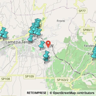 Mappa Via Guido Dorso, 88046 Lamezia Terme CZ, Italia (2.7935)