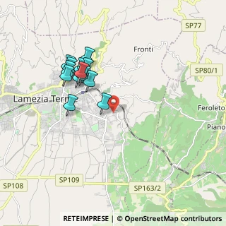 Mappa Via Guido Dorso, 88046 Lamezia Terme CZ, Italia (1.94462)