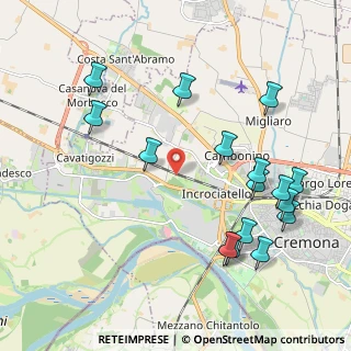 Mappa Via Adda, 26100 Cremona CR, Italia (2.33125)