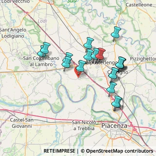 Mappa Via Grossi Senatore Angelo, 26856 Senna Lodigiana LO, Italia (7.068)