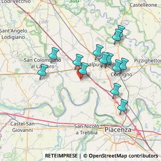 Mappa Via Grossi Senatore Angelo, 26856 Senna Lodigiana LO, Italia (7.11538)