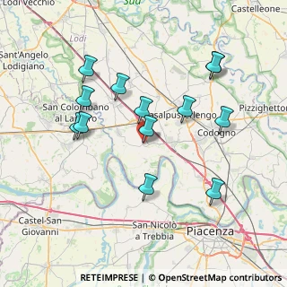 Mappa Via Grossi Senatore Angelo, 26856 Senna Lodigiana LO, Italia (7.51538)