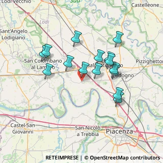 Mappa Via Grossi Senatore Angelo, 26856 Senna Lodigiana LO, Italia (6.566)