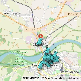 Mappa Via Giuseppe Carrera, 15033 Casale Monferrato AL, Italia (1.2075)