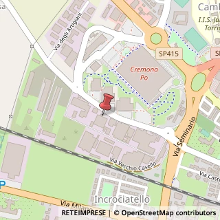 Mappa Via Sesto, 62, 26100 Cremona, Cremona (Lombardia)