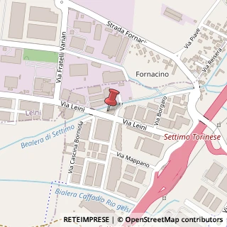 Mappa Via Lein?, 146, 10036 Settimo Torinese, Torino (Piemonte)