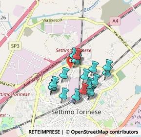 Mappa Via Rabellotto, 10036 Settimo Torinese TO, Italia (0.7155)