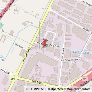 Mappa Via Vittime delle Foibe, 17C, 10036 Settimo Torinese, Torino (Piemonte)