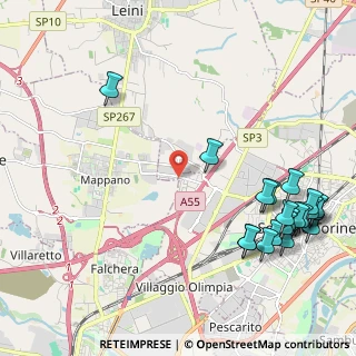 Mappa Via Leiny, 10036 Settimo Torinese TO, Italia (2.811)