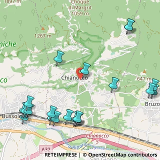Mappa Frazione Roccaforte, 10050 Chianocco TO, Italia (1.4825)